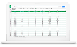Интеграция с Google Таблицами