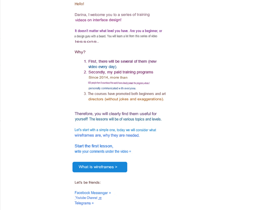 Email newsletters in the sales funnel 10
