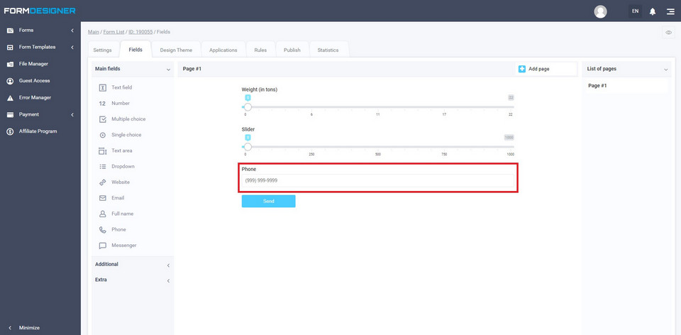How to increase conversions on a trucking website using FormDesigner 8