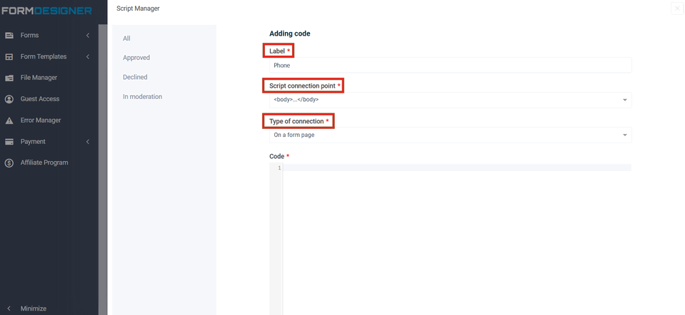 Automatic detection of the phone number mask by ip 6