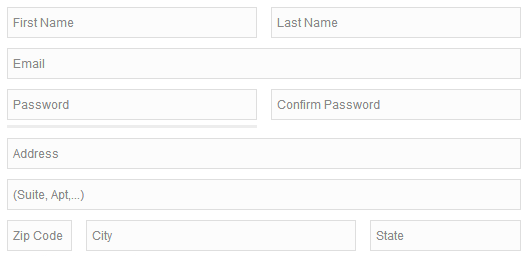  Текст placeholder-а как метка поля
